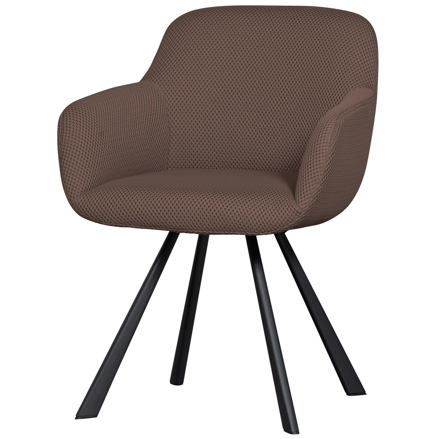 WOOOD Jídelní židle JUNO kávová