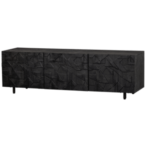 BePureHome TV stolek COUNTER 176 cm černý