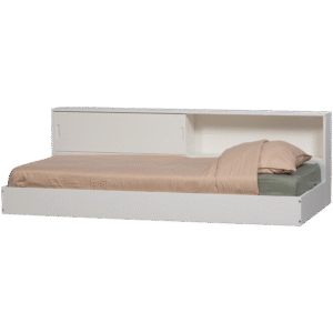 WOOOD Dřevěná postel CARTER bílá