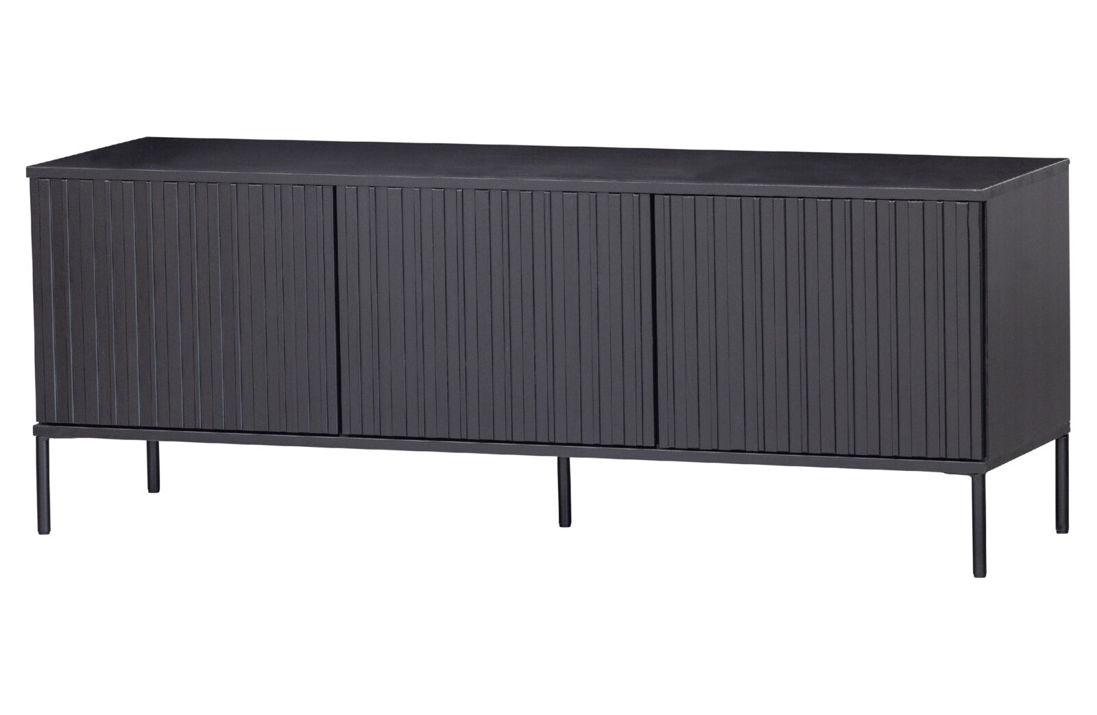 WOOOD TV stolek NEW GRAVURE černý