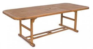 BIZZOTTO Rozkládací zahradní stůl NOEMI 180-240 cm