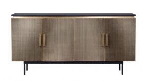 BIZZOTTO dřevěný příborník VIRAT černý