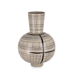 BIZZOTTO Váza SIVA béžová 43 cm