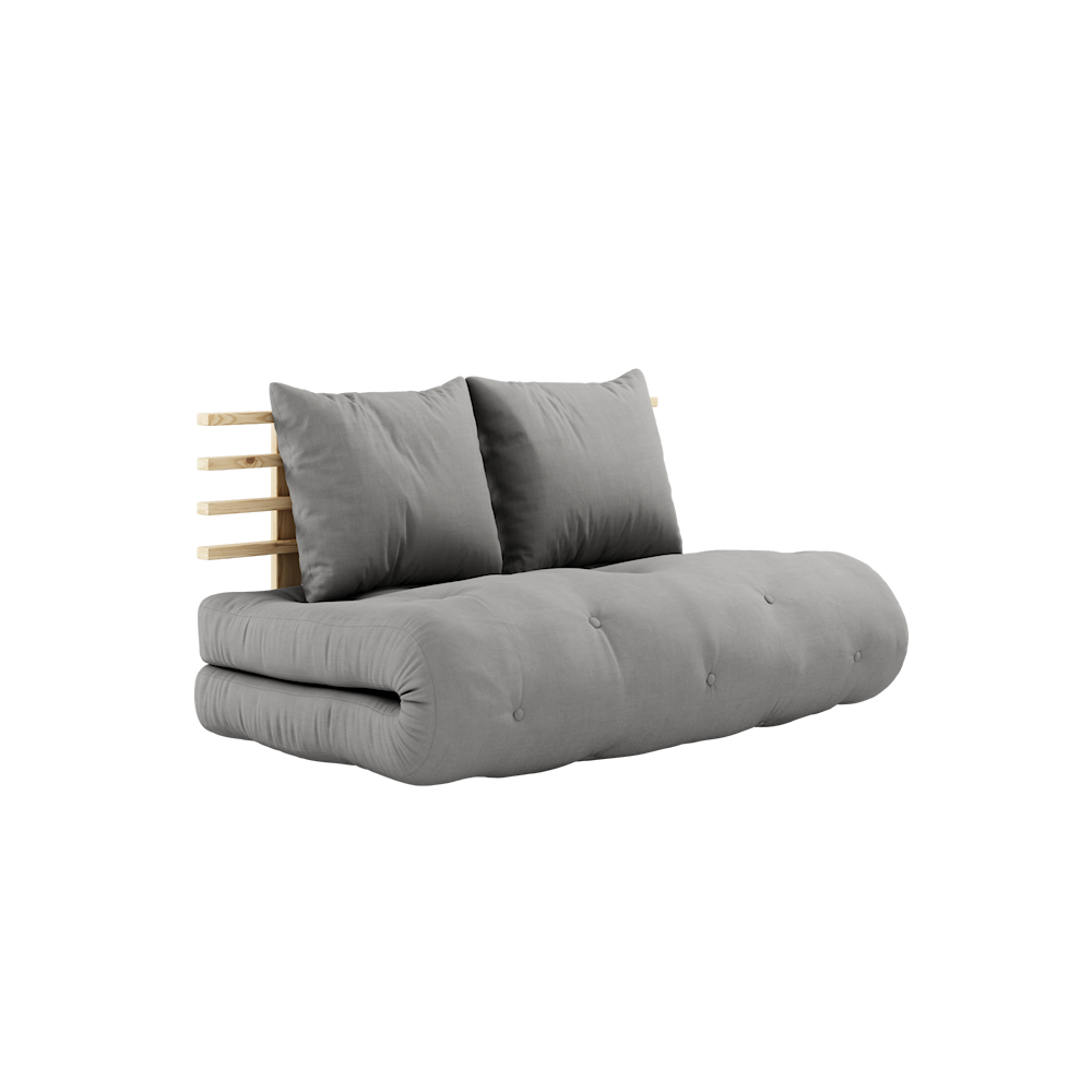 KARUP DESIGN Rozkládací pohovka SHIN šedá 140 cm