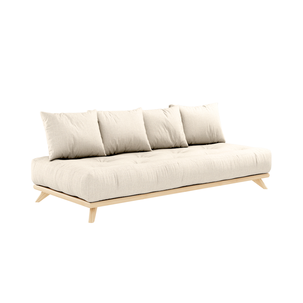 KARUP DESIGN Dřevěná pohovka SENZA béžová 200 cm