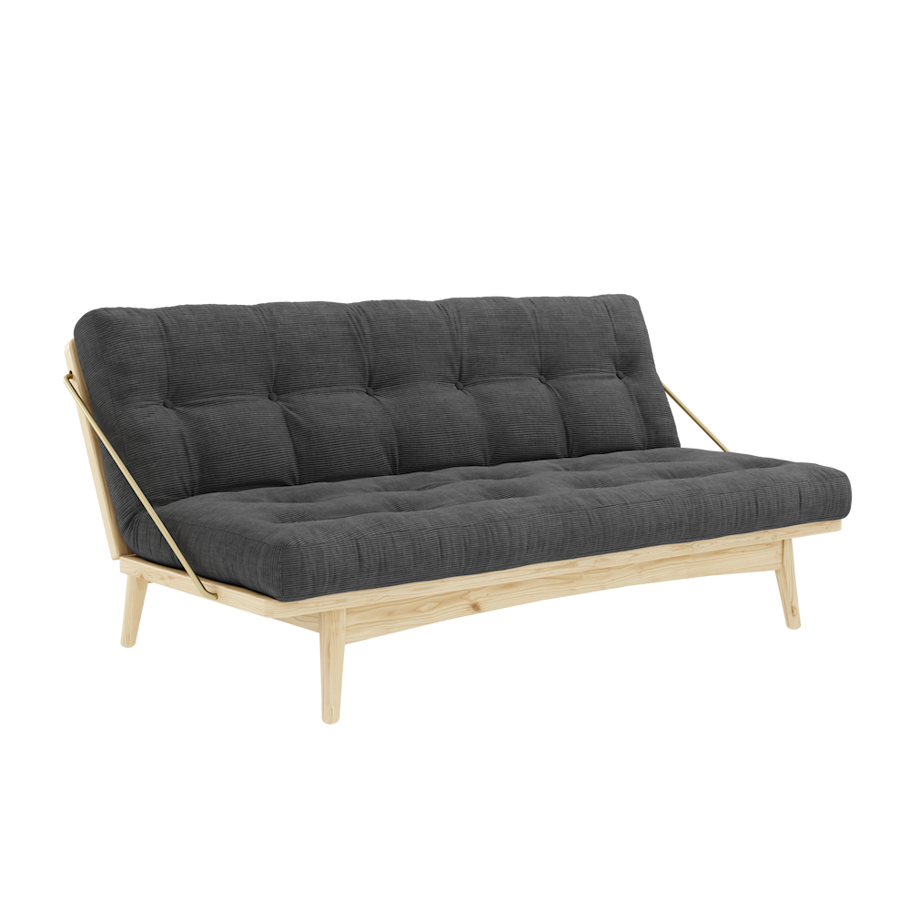 KARUP DESIGN Rozkládací pohovka FOLK tmavě šedá 196 cm