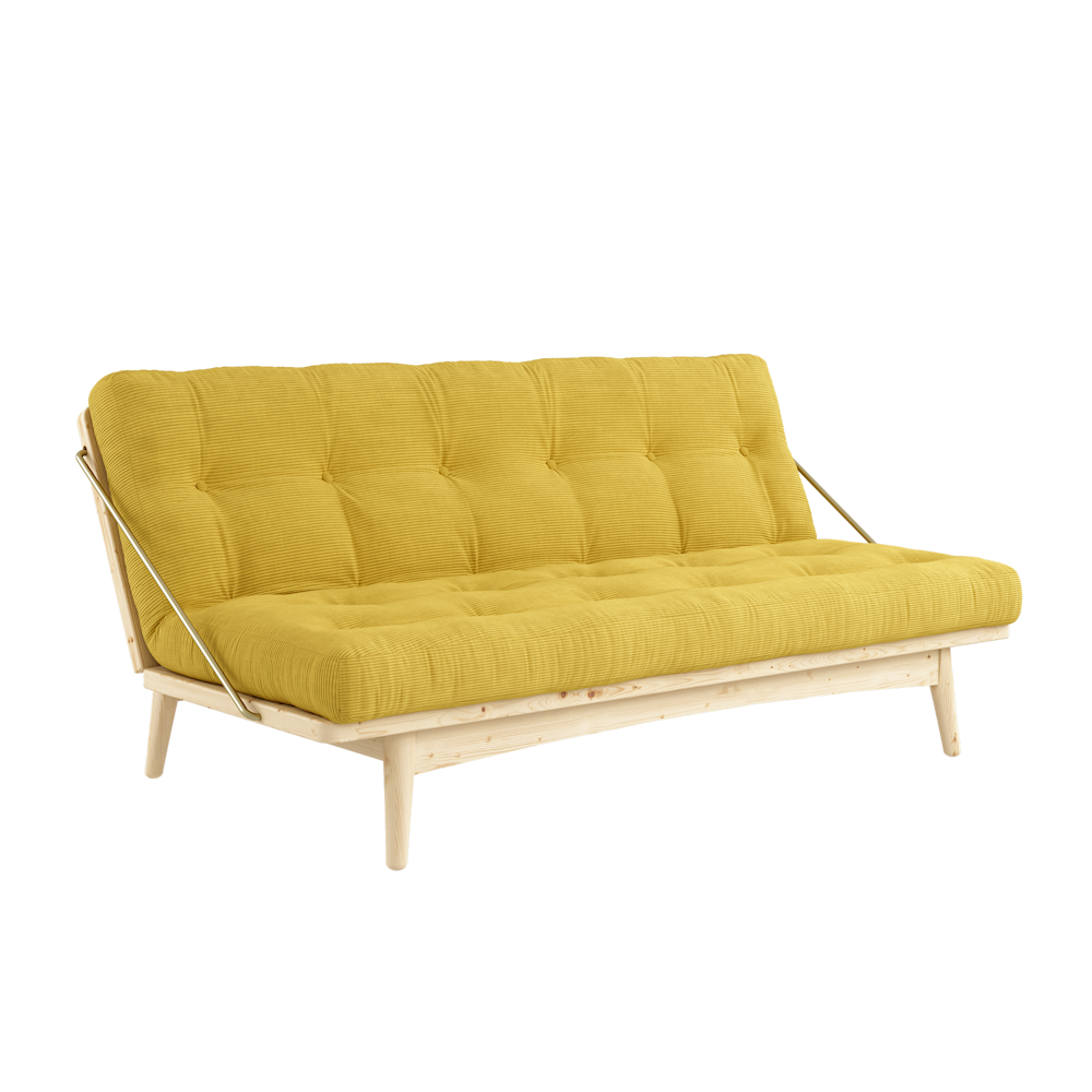 KARUP DESIGN Rozkládací pohovka FOLK hořčičná 196 cm