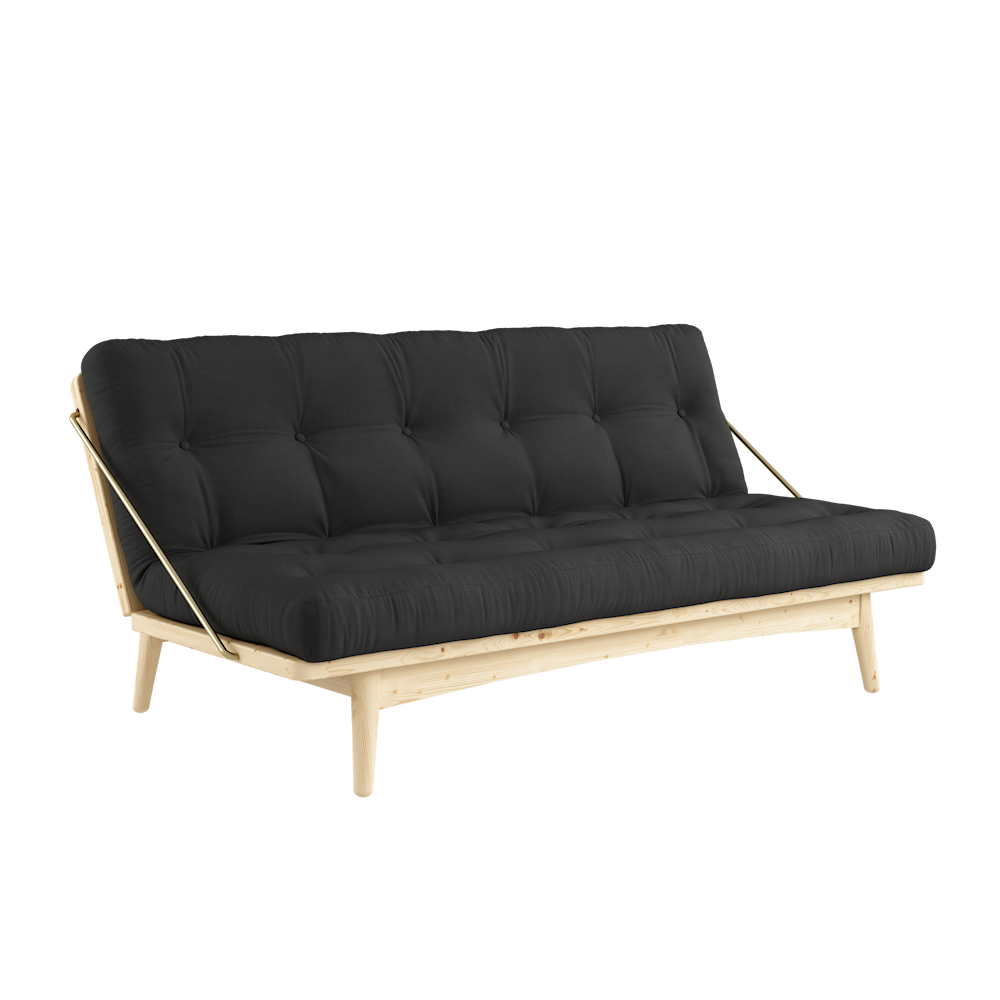 KARUP DESIGN Rozkládací pohovka FOLK černá 196 cm