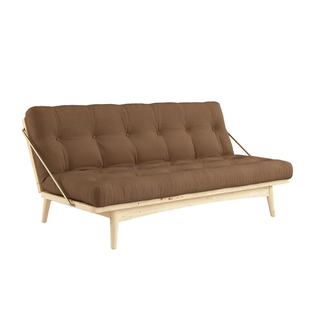 KARUP DESIGN Rozkládací pohovka FOLK kávová 196 cm