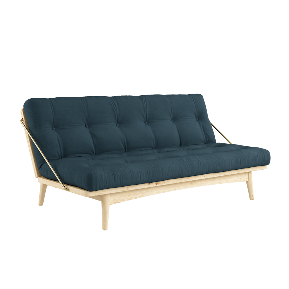 KARUP DESIGN Rozkládací pohovka FOLK petrolejová 196 cm