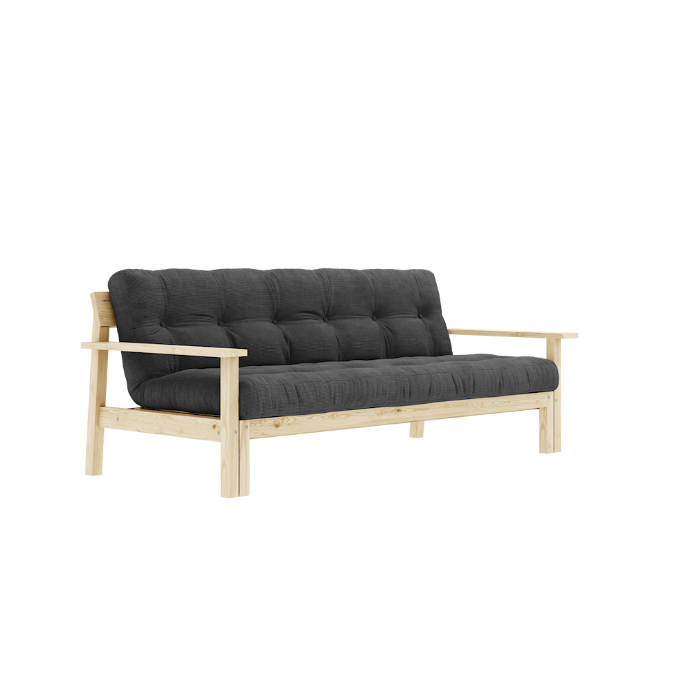 KARUP DESIGN Rozkládací pohovka UNWIND tmavě šedá 218 cm