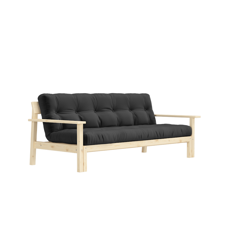 KARUP DESIGN Rozkládací pohovka UNWIND černá 218 cm