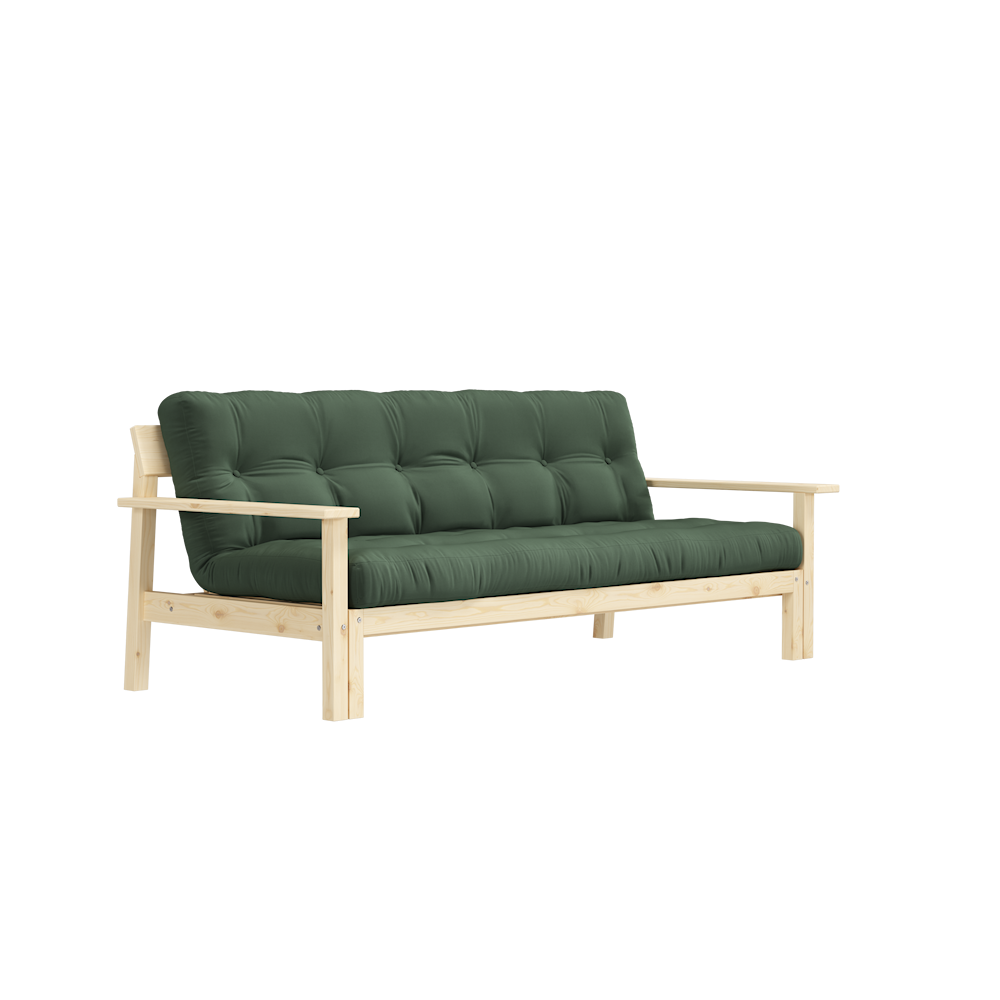 KARUP DESIGN Rozkládací pohovka UNWIND olivová 218 cm