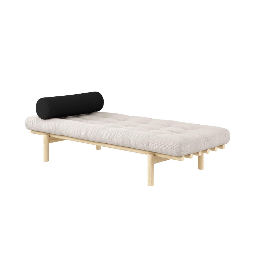 KARUP DESIGN Dřevěná pohovka NEXT krémová 75x200 cm