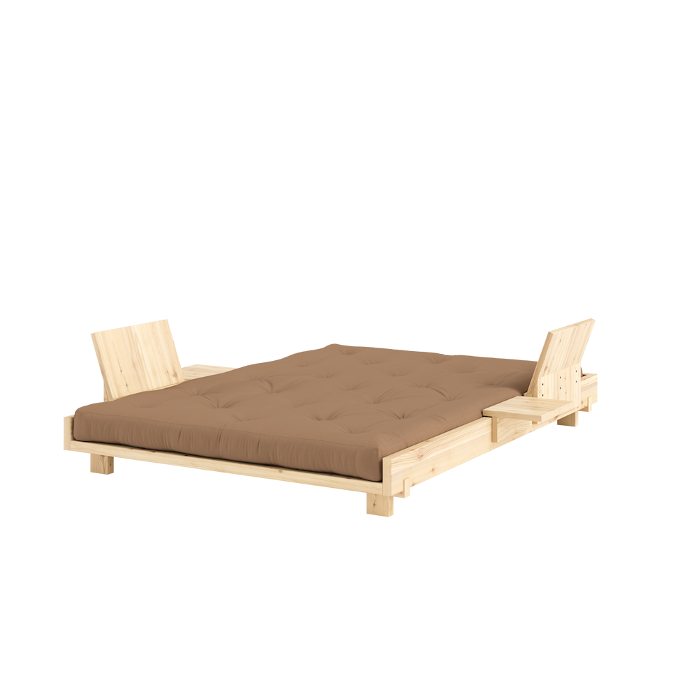 KARUP Čtyřmístná pohovka SOCIAL 204 cm přírodní - hnědá