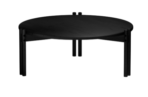 KARUP DESIGN Kulatý konferenční stolek STICKS černý ø80 cm