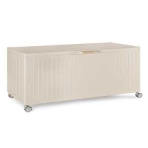 BIZZOTTO Zahradní úložný box OCEAN béžový 182x89 cm