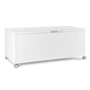 BIZZOTTO Zahradní úložný box OCEAN bílý 182x89 cm