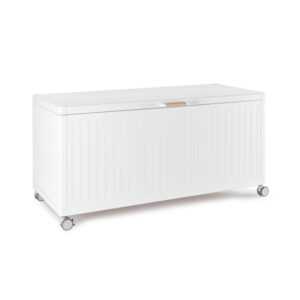 BIZZOTTO Zahradní úložný box OCEAN bílá 141x72 cm