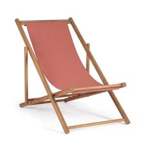 BIZZOTTO Dřevěné lehátko DANUBIO červené