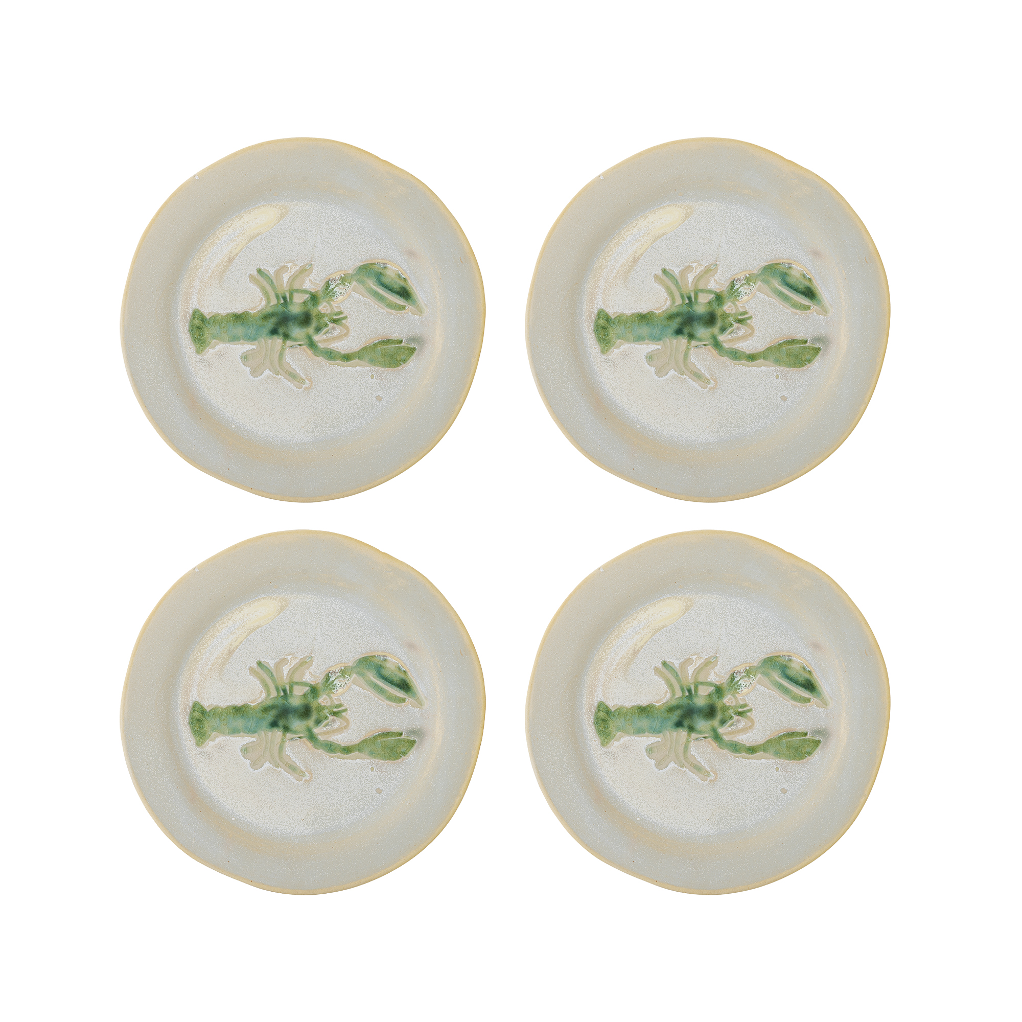 BLOOMINGVILLE Set 4 salátových talířů HADDEN 21 cm
