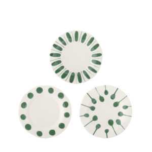 BLOOMINGVILLE Set 3 jídelních talířů LINORA 28 cm