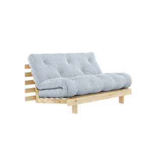 KARUP DESIGN Námořnická rozkládací pohovka ROOTS s konstrukcí ze světlého dřeva 140x200 cm