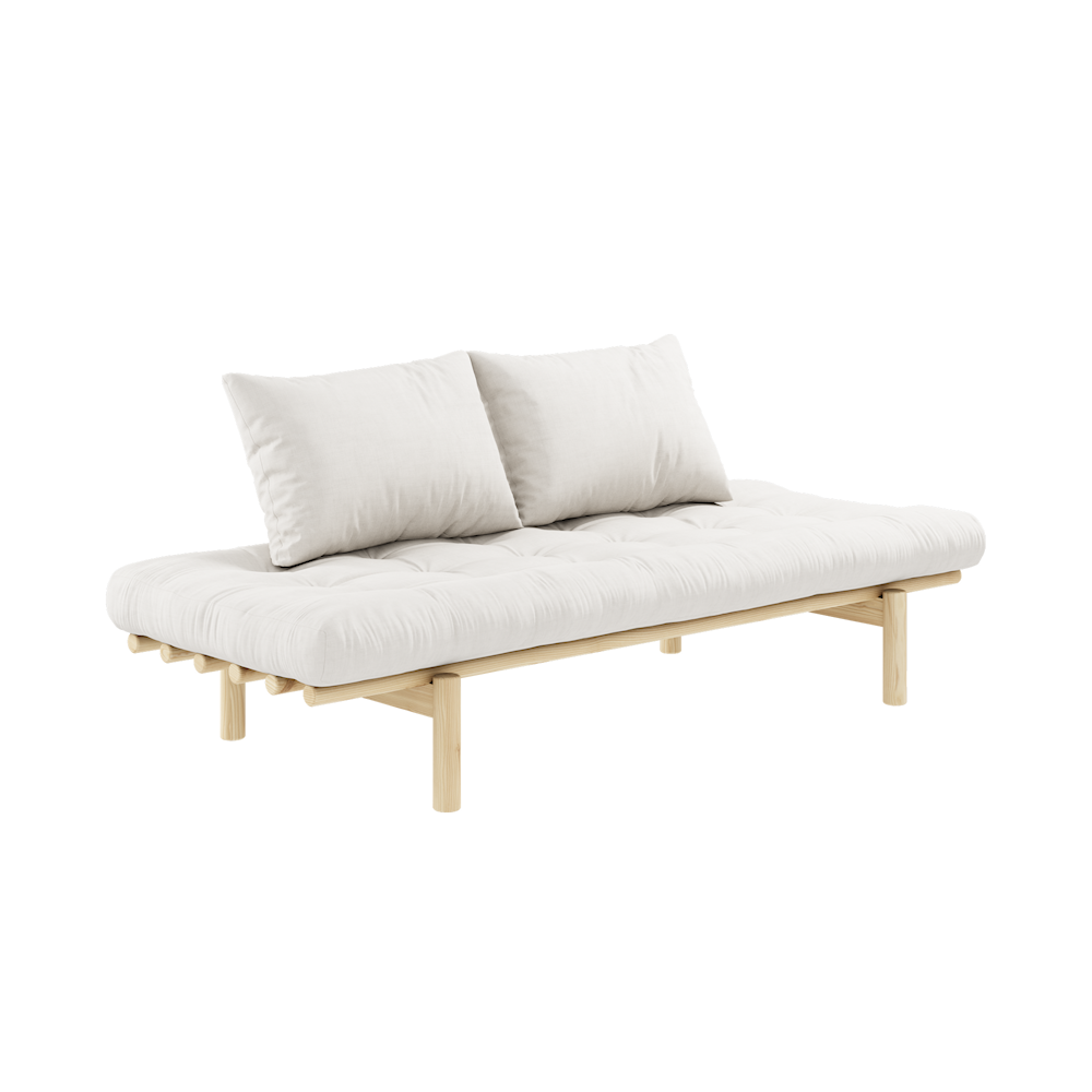 KARUP DESIGN Dřevěná pohovka PACE přírodní 75x200 cm