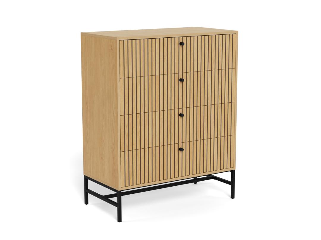 ACTONA Komoda ALBANY hnědá 80