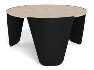 ACTONA Konferenční stolek ALTEA béžový ⌀80 cm